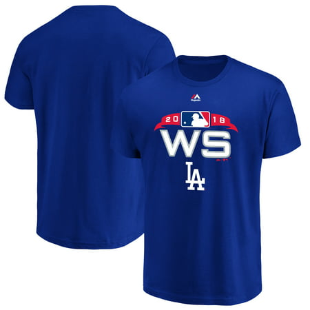 Los Angeles Dodgers Majestic 2018 World Series Bound Authentic Collection T-Shirt - (Best Authentic Korean Food In Los Angeles)