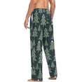 thumbnail image 5 of GZHJMY Christmas Tree Pajama Pants for Men, Lounge Pants Lightweight Men Pajama Bottoms with Drawstring Pockets, Christmas New Year Birthday Gifts, Large, 5 of 6