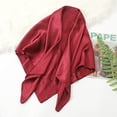 thumbnail image 1 of 35 Inch Satin Head Scarves Large Square Scarves Silky Head Scarf, 1 of 6