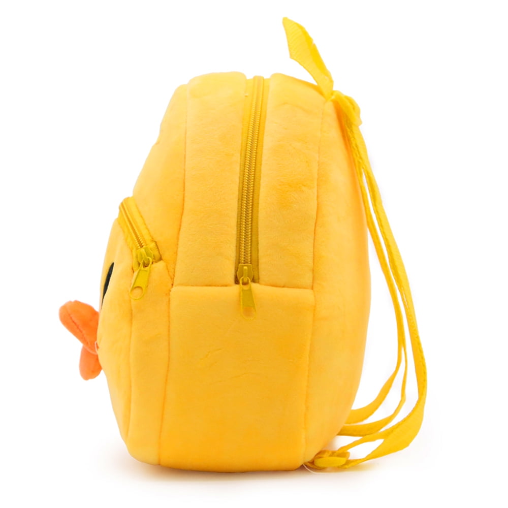 Source Brand LOGO Stuffed Animal Kids Backpack School Bag OEM Custom 3D  Cartoon Soft Plush Yellow Duck Toy Baby Kids Backpack on m.