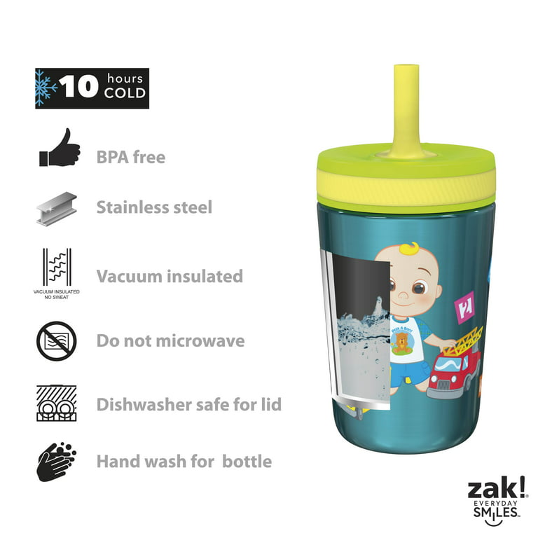 Zak! Designs 12oz Double Wall Stainless Steel Tumbler Mint Green