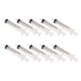 thumbnail image 3 of EeaseCA 10 Pcs 10ml Mini Tubes Liquides en Forme de Seringue Bouteilles Réutilisables Outils de sous-Emballage, 3 of 8