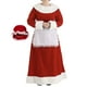 thumbnail image 5 of Disfraz de Señora Claus, disfraz de cosplay, trajes navideños para dama para juego de rol de mascarada. L, 5 of 9
