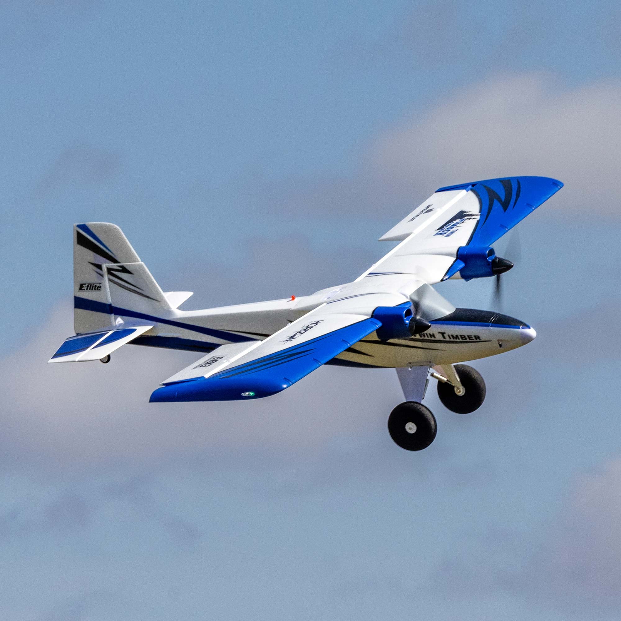 E-flite RC Airplane Twin Timber 1.6m BNF Basic Transmitter Battery and Charger Not Included with AS3X and SAFE Select EFL23850 Airplanes B&F Electric Airplanes B&F Electric