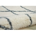 thumbnail image 6 of Nourison Galway Moroccan Shag Ivory/Grey 7'6" x 9'6" Area Rug, (8' x 10'), 6 of 6