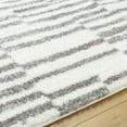 thumbnail image 4 of Livabliss Area Rugs for Living Room, 5x7 Cloudy Shag Modern Off-White Rug, Bedroom Dining Room Home Decor Stain Resistant Carpet (5'3" x 7'), 4 of 7