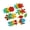 1-6, variant on Sparkling Number Star Heart Flower Decorative Sticker Glittering Adhesive Foam Sticker for Kid Craft Birthday Decoration