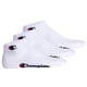 thumbnail image 1 of Champion calcetines unisex, paquete de 3 - cuarto calcetines, básico, logotipo Blanco EU 43-46, 1 of 3