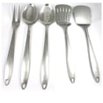 thumbnail image 3 of 5 Stainless Steel Kitchen Cooking Utensil Set Serving Tools Server Spatula Spoon, 3 of 5