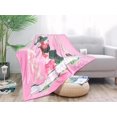 thumbnail image 4 of Sorority Gifts for Women Throw Blanket Soft Micro Throw Light Weight Flannel Blanket for Home, Bed, Sofa 50''''X60'''', 4 of 6