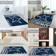 thumbnail image 2 of Football Cowboys Home Decor Living Room Carpet Non-slip Soft Comfy Floor Rug Kitchen Bedroom Entrance Doormat Mats, 2 of 6