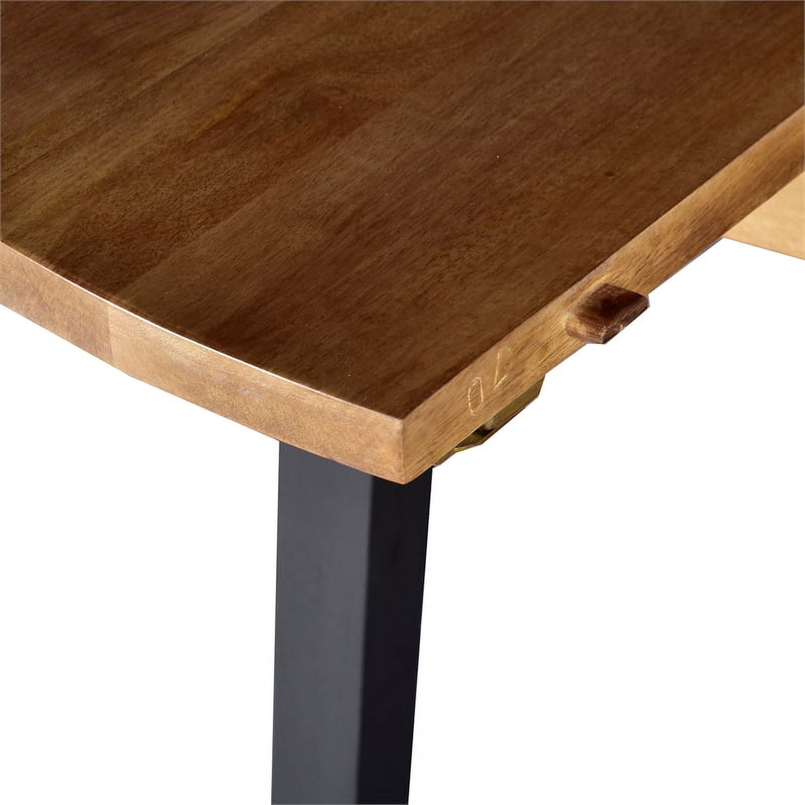 Matrix 120cm Round Mango Wood Dining Table