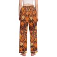 thumbnail image 3 of FORMRS Women's Pajama Pants with Pockets Soft Comfy Loungewear Sleep Bottom, Sizes S-2XL, Fall Pattern, 3 of 8
