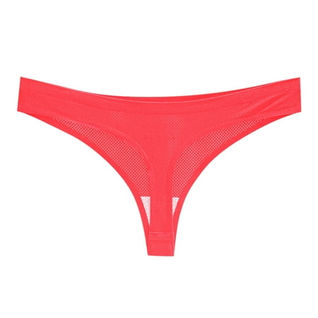 BKQCNKM Panty Liners For Women Women S Panties Thong Underpants Holes With Air Underwear Cotton Women S Panties For Women