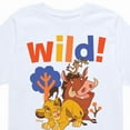 thumbnail image 3 of The Lion King - Wild! - Simon, Pumbaa, & Timon - Toddler & Youth Short Sleeve Graphic T-Shirt, 3 of 5