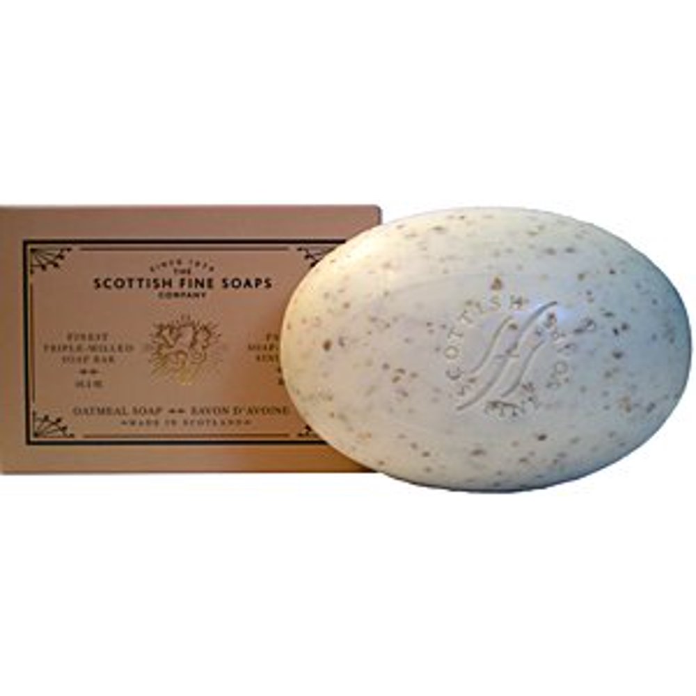 Scottish Fine Soaps Oatmeal Single Soap Bar 10.5 Oz. From Scotland