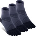 thumbnail image 1 of TRAHOO-Toe Socks for Men and Women High Performance Athletic Running Five Finger Socks, 1 of 4