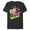 Dark Heather, variant on Luke Skywalker vs Darth Vader Duel Retro 1980 Vibe - Short Sleeve Blended T-Shirt for Adults - Customized-Dark Heather
