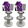 thumbnail image 1 of Graduation Gift Box 2024 Graduation Money Holder Double-layer Cash Holder with 25 Holes Wooden Graduation Wallet Gift Box 2pcs, 1 of 8