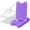 Purple, variant on Small Ice Cube Tray for Freezer: Easy Release Ice Cube Maker - Stackable Cubed Ice Trays and Bin - Making Tiny Honeycomb Icecubes