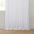 thumbnail image 5 of Half Price Drapes Ice Vintage Dupioni Silk Blackout Curtains for Bedroom(1 Panel), 50WX 108L, 5 of 9