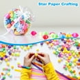thumbnail image 5 of Uxcell 210Sheets 9 x 1/2 Inch Luminous Origami Star Paper, Kiss Style, 5 of 5
