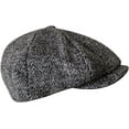 thumbnail image 3 of CoCopeaunts Newsboy Cap Unisex Berets Cap Flat Ivy Cap Adjustable Newsboy Hats for Men Women Casual Outdoor Sunhat Cabbie Hat, 3 of 8