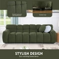 thumbnail image 5 of Llinc Store Marshmallow Sofa And Loveseater Sectional Couches For Living Room,Human Body Structure For Usa People,Boucle Sofa ,Olive Green Boucle, 5 of 6