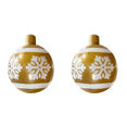 thumbnail image 1 of Navidad Inflable 24 Pulgadas Decorada Al Aire Libre (copo Nieve Dorado), 1 of 4