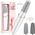 thumbnail image 1 of 2Set Electric Foot File with 4 Grinding Heads, 2 Speeds & Auto Lighting - Foot Dead Skin Remover, 1 of 8
