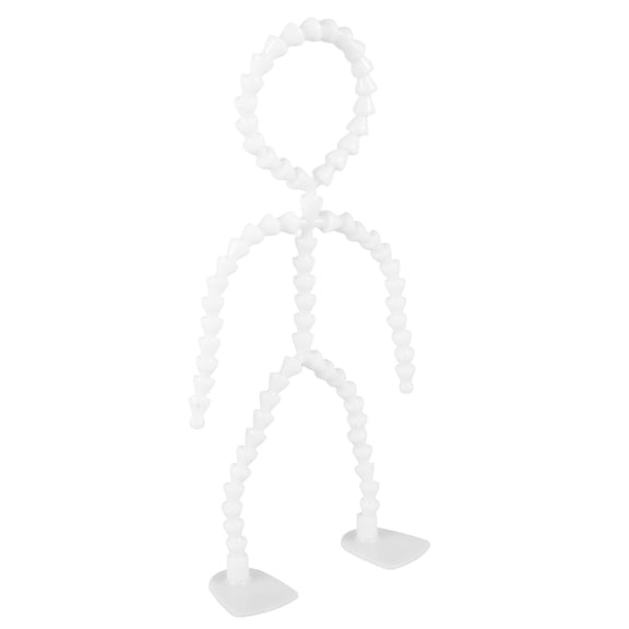 Zehuanyu Doll Making Joints Doll Craft Joints Ball Joints for Action Figures Movable Doll Skeleton Plastic Bone for Doll Projects