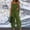 #4Green, variant on Byworldtasic Linen Sets for Women 2 Piece Spaghetti Strap Tank Top and Pants Set Casual Vacation Sets