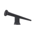 thumbnail image 2 of Richelieu RH1525011900 6-3/16" Single Iron Coat Hook - Black, 2 of 4