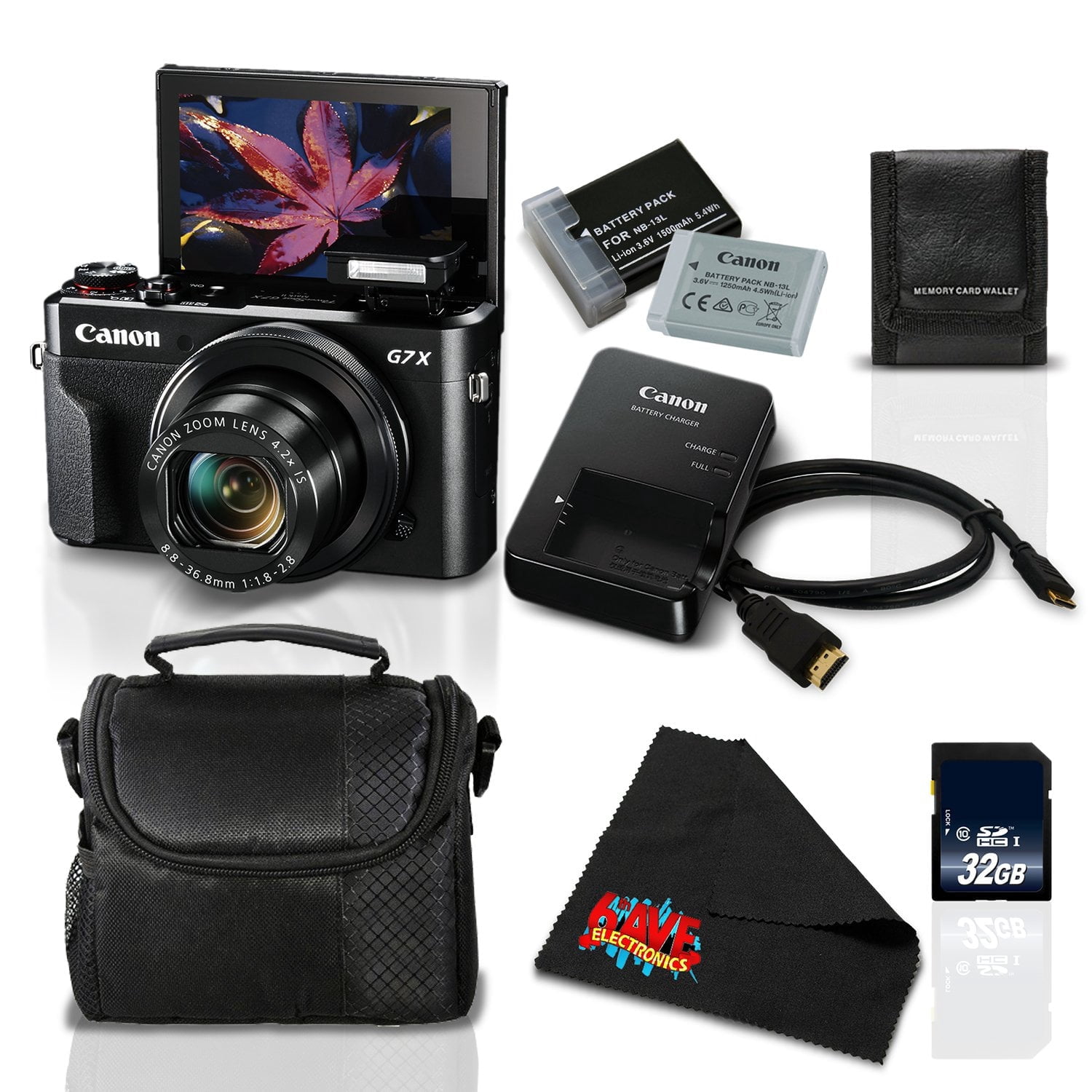 Canon PowerShot SX70 HS Camera (3071C001) - WiFi, Bluetooth, 32GB