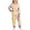b-Pink, variant on Toddler Easter Pajamas For Kids Crewneck Long Sleeve Top Pants Bunny Printed Pajamas Set 2-3 Years Pajamas Girls