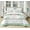 Green Floral, variant on Tritard Sage Green Patchwork Quilt Set Queen,Lightweight Microfiber Bedding for All Seasons,90"x96"