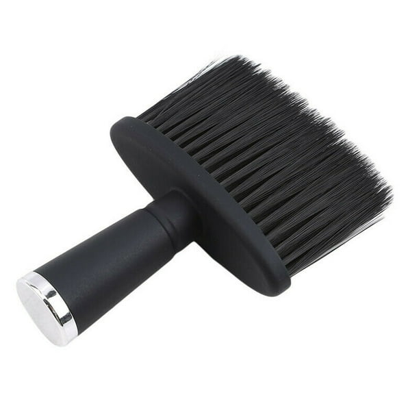 rotation besøg Forbigående Omwah Professional Barber Black Neck Duster Brush Haircut Remove Loose Hair  Soft Cleaning Brush - Walmart.com