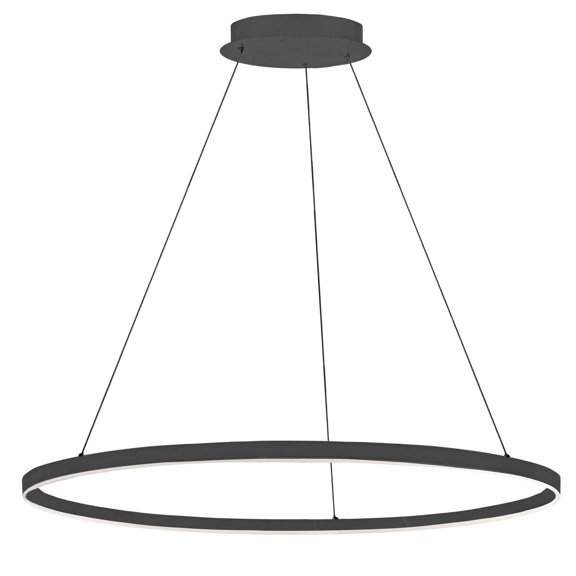 Dainolite 63W Chandelier, MB w/ WH Acrylic Diffuser