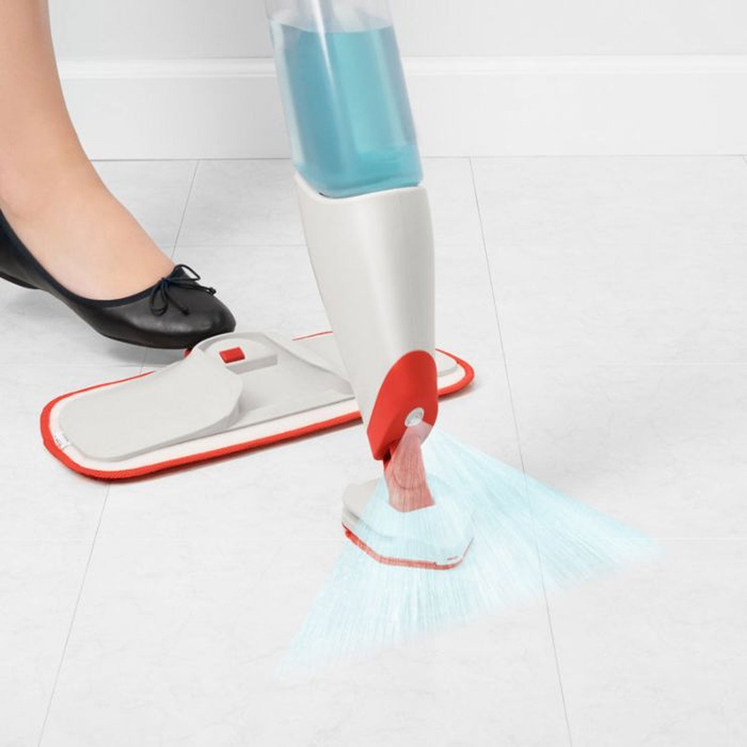 The Chicago Athenaeum - OXO Microfiber Spray Mop with Slide-out Scrubber  2013-2016