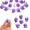 thumbnail image 3 of 100pcs~10pcs DIY Handmade Crafts Xmas New Year Ornament Gift Mix Colors Loose Beads Small Jingle Bells Christmas Decoration Gift, 3 of 5