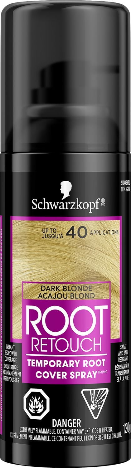 Schwarzkopf Root Retouch Vaporisateur Correcteur Temporaire de Racines, Acajou Blond Acajou Blond, 120g