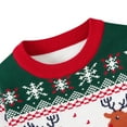 thumbnail image 3 of Lollipie Kids Christmas Sweater for Toddler Boys Girls Holiday Knitted Pullover, 3 of 6