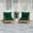 Green, variant on WestinTrends Avalon Outdoor Patio HDPE Loveseat Sofa with Patio Cushions, Teak/Beige