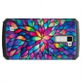 thumbnail image 3 of LG K8 Case | LG Escape 3 Case, Slim Hybrid Dual Layer Armor Case Cover for LG K8 | Escape 3 - Rainbow Flower, 3 of 3