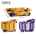 thumbnail image 3 of SIYTUAU Halloween Paper Food Tray Disposable Corn Chips Hot Dog Popcorn Container 12 Pack Black Orange Pumpkin Ghost Design Party Supplies, 3 of 6