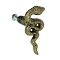 thumbnail image 2 of Zeckos Set of 6 Gold Gothic Snake Drawer Pulls - 2.25" x 1" - Cabinet Decor, 2 of 9