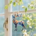 thumbnail image 5 of Clearance Under $5 Colorful Acrylic Deer Sun Catcher Window Hanging Decoration for Garden Home,1PC,Multicolor, 5 of 9