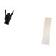 thumbnail image 5 of Estatua del gesto de la roca,Estatuas y figuras de dedos con gestos de música rock,Pantalla de lámpara de pie,Lámpara de estudio minimalista con pantalla,Cubierta de luz Iluminación, 5 of 8