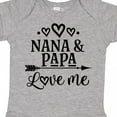 thumbnail image 4 of Inktastic Nana Papa Love Me Grandchild Boys or Girls Baby Bodysuit, 4 of 5
