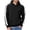 Black, variant on USB Heated Hoodie for Men Color Block Electric Heating Sweatshirt Long Sleeve Winter Thermal Pullover Sweater